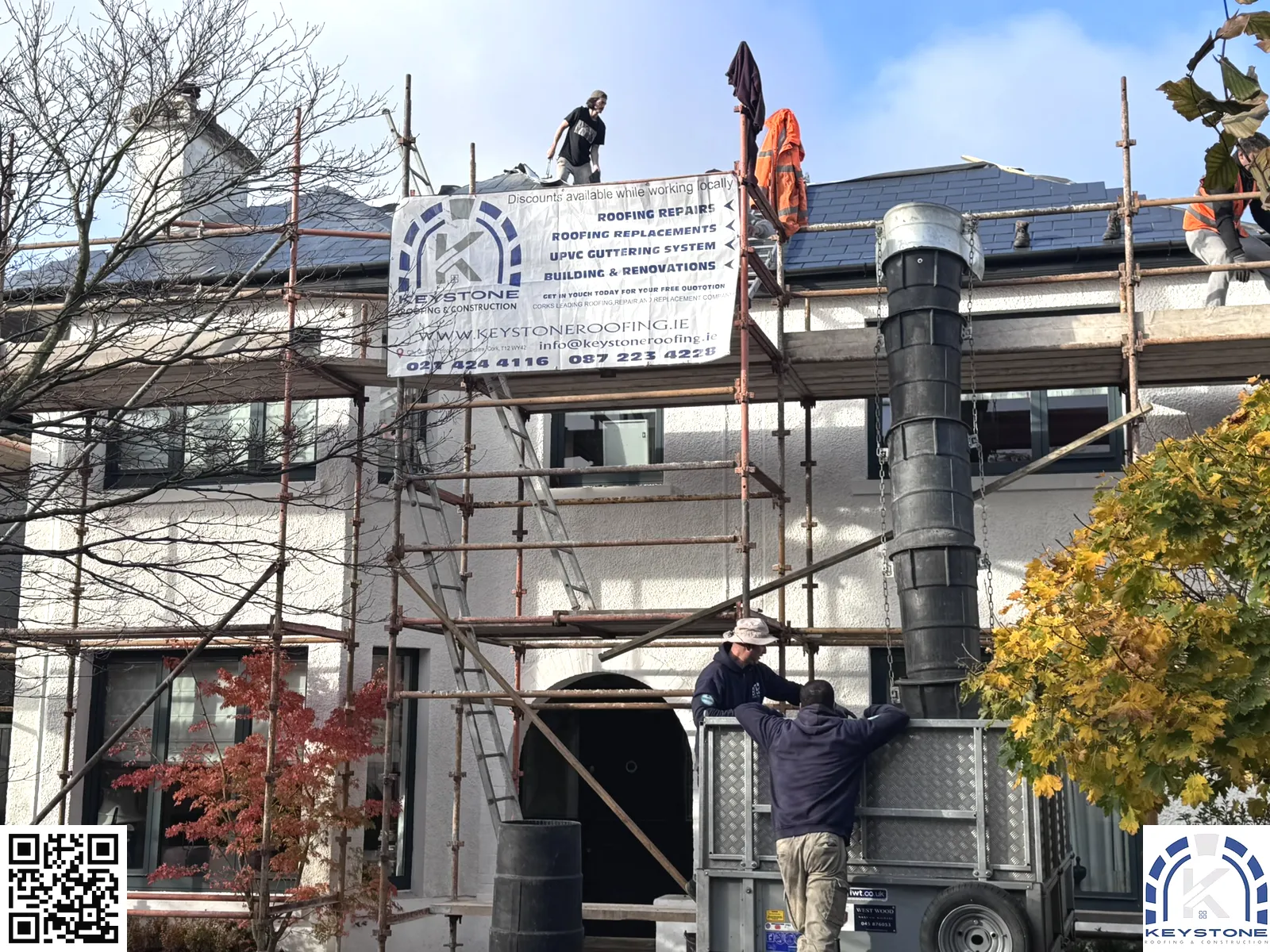 keystone roofing and construction in cork - roof repair