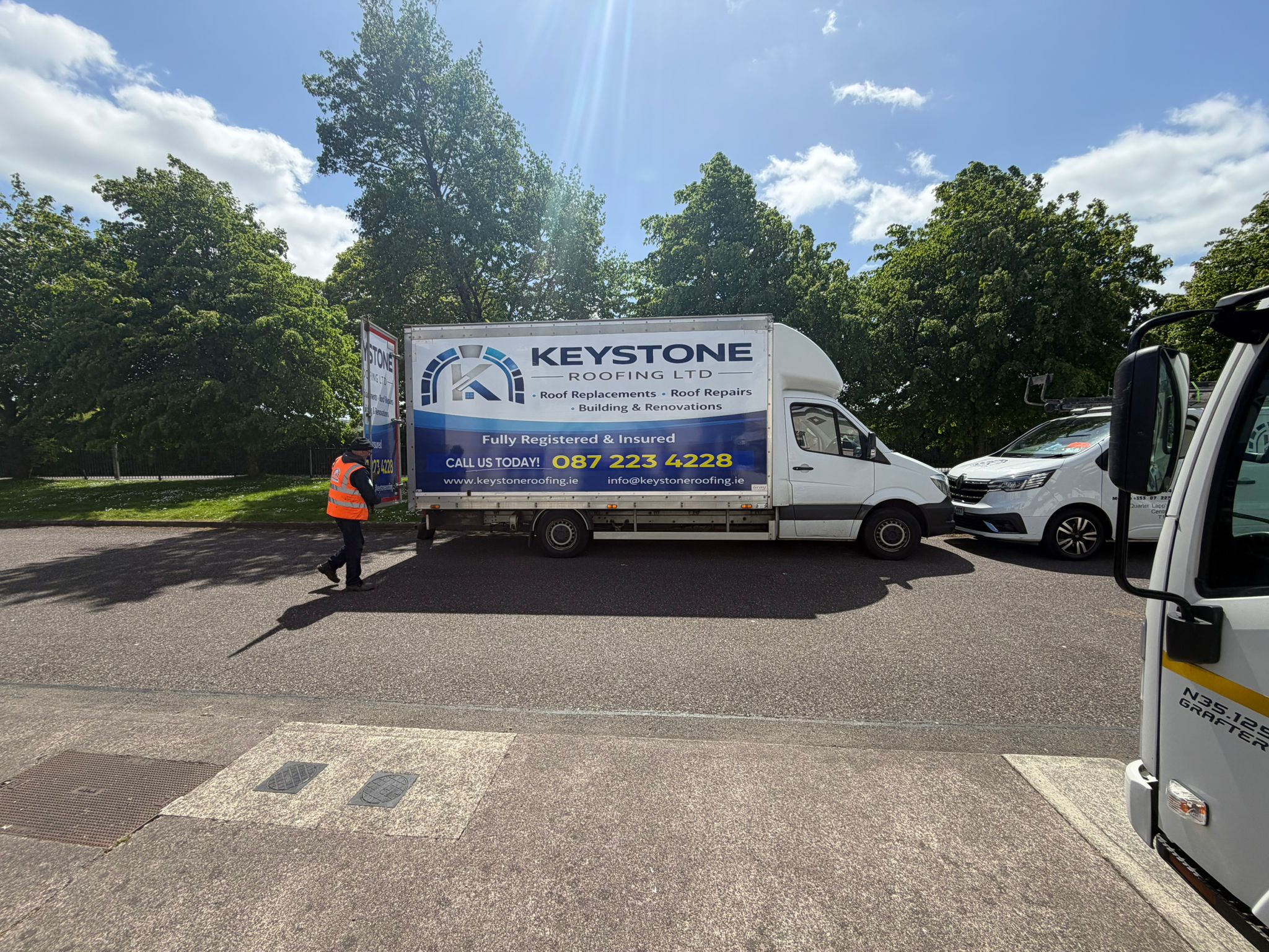 keystone roofing cork fleet luton truck - Keystone Roofing Cork