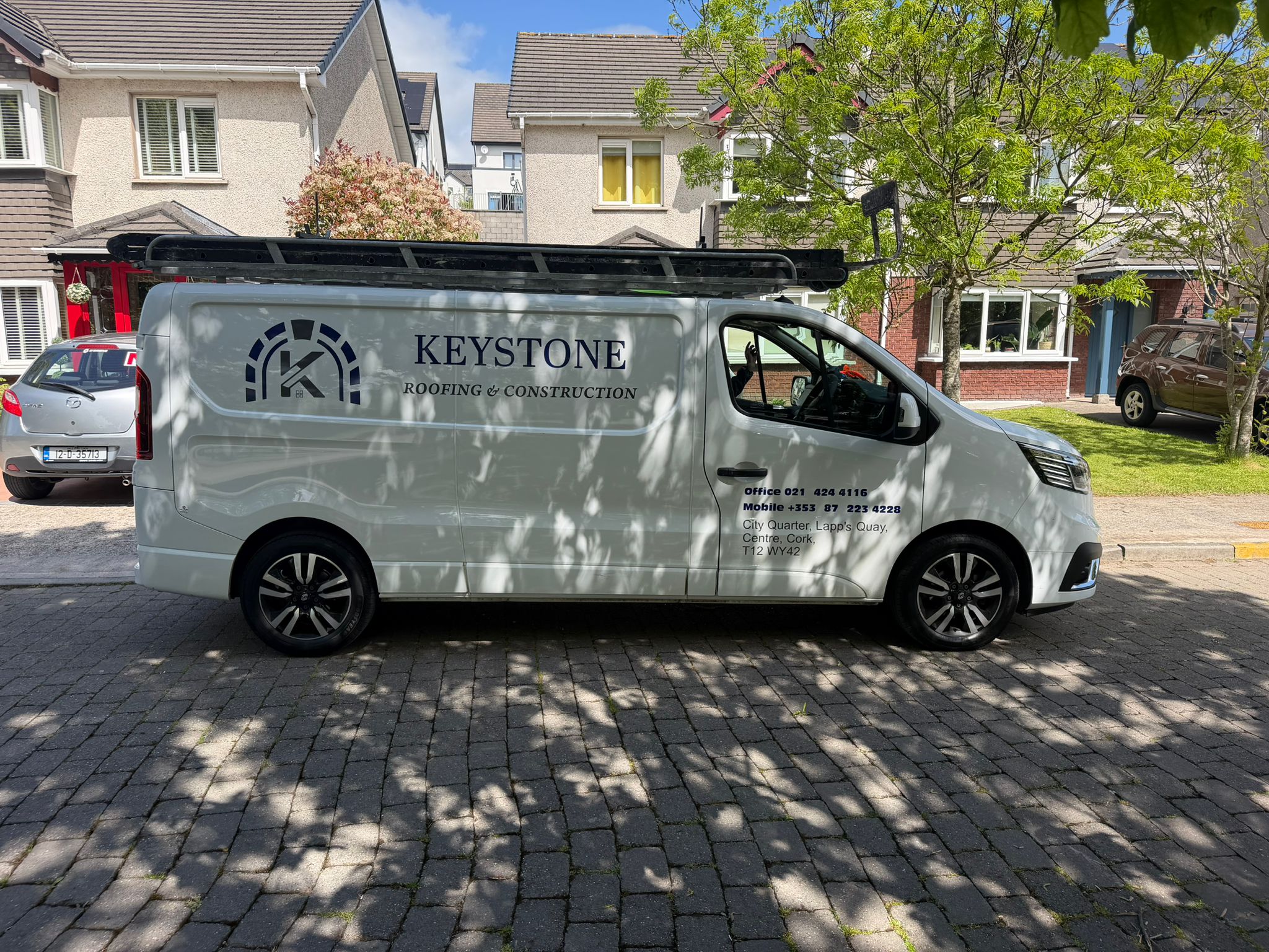 keystone roofing cork van side - Keystone Roofing Cork